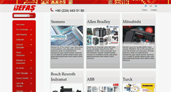 Desktop Screenshot of befasotomasyon.com
