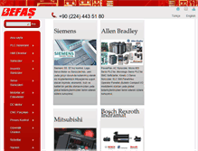 Tablet Screenshot of befasotomasyon.com